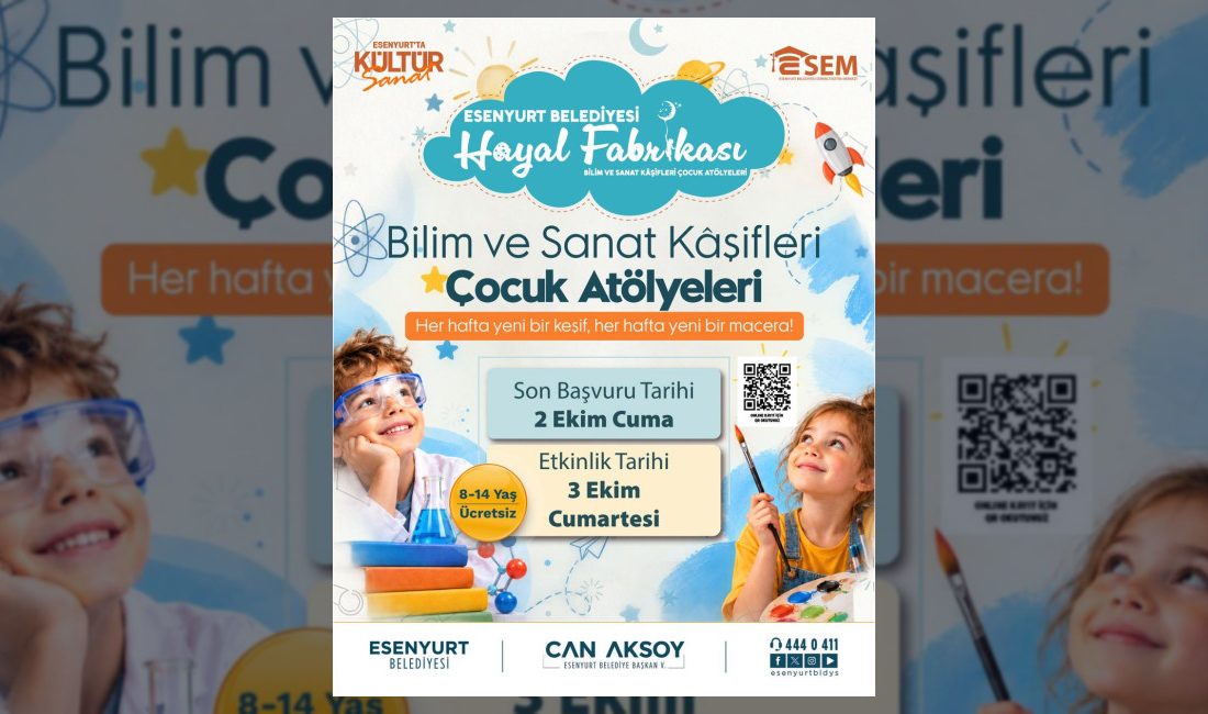 Esenyurt Belediyesi Sürekli Eğitim Merkezi bünyesinde çocukların hayal güçlerini geliştirmek
