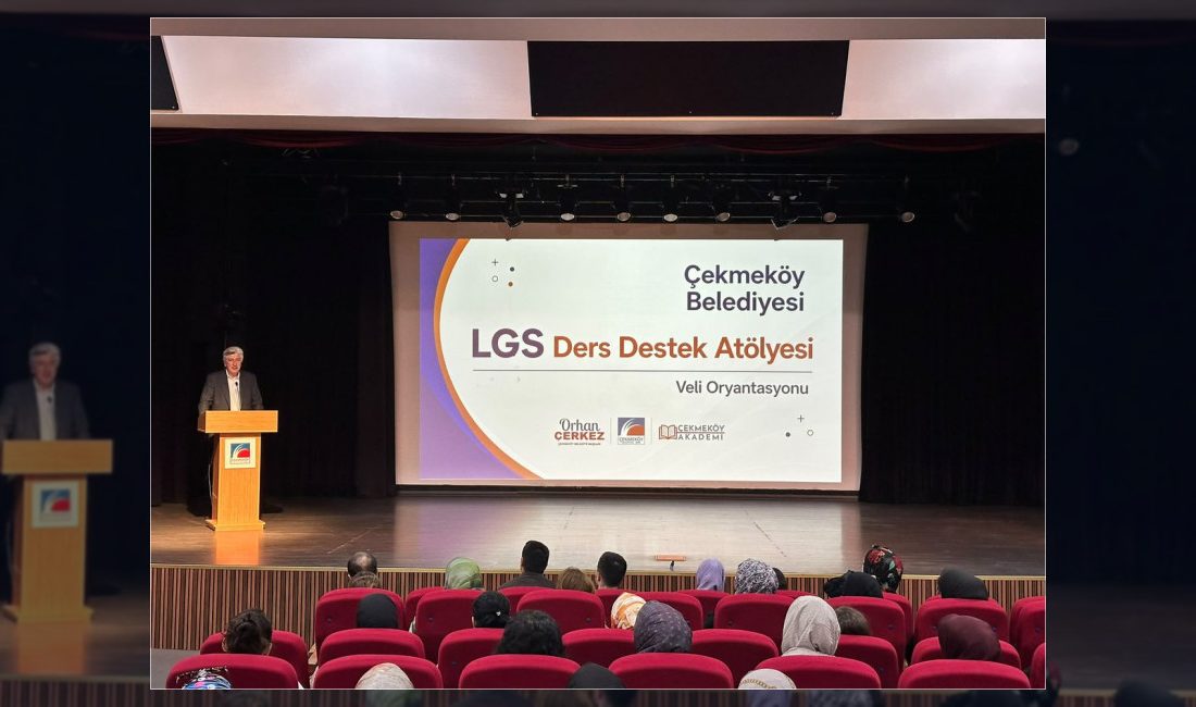 Çekmeköy Akademi'de LGS Ders Destek Atölyesi yeni dönemi başladı. Başkan