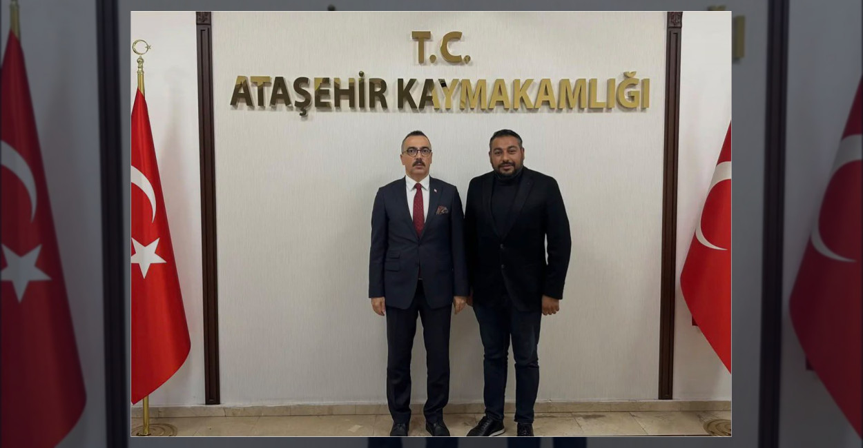 Ataşehir Kaymakamı Eren Arslan’dan Dernek Başkanına Kabul