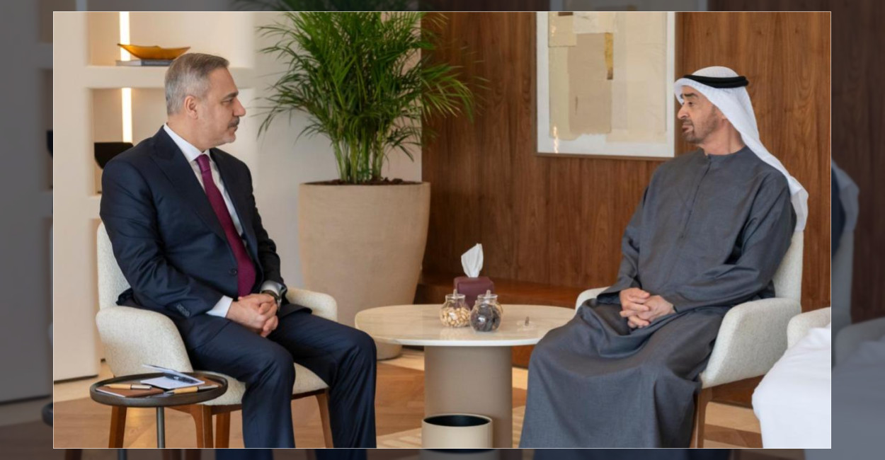 Bakan Fidan Abu Dabi’de BAE Lideri ile Görüştü