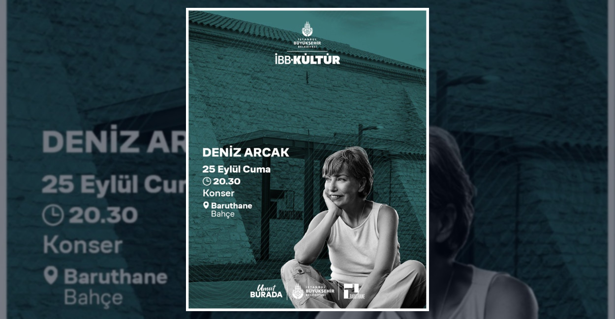 Baruthane Konserleri Başlıyor: Deniz Arcak Sahne Alacak