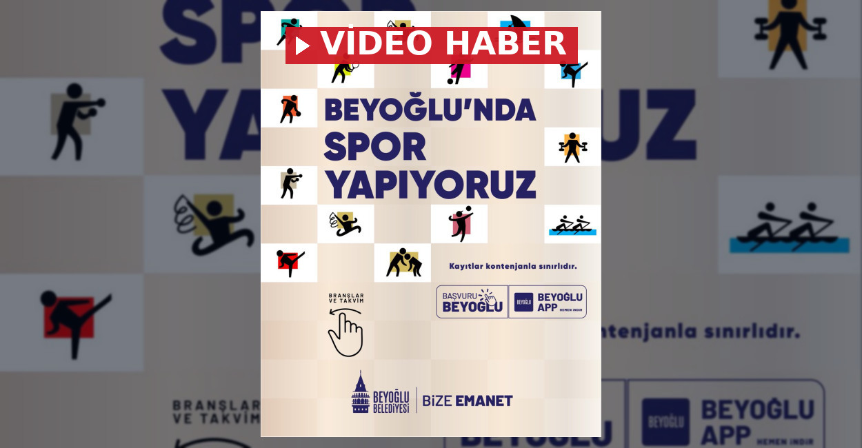 Beyoğlu’nda spor eğitimleri başladı