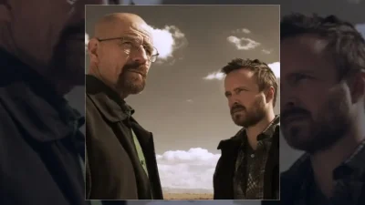 Breaking Bad dizisinin unutulmaz yıldızları Bryan Cranston ve Aaron Paul'un,