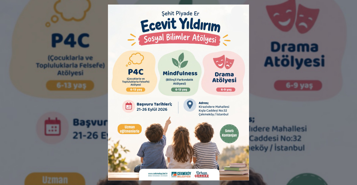 Çekmeköy’de Yeni Eğitim Alanı Açıldı