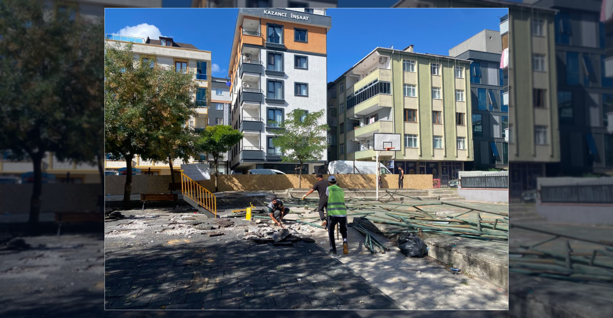 Çekmeköy Belediyesi Refik Saydam Parkı Yenileme Çalışmaları
