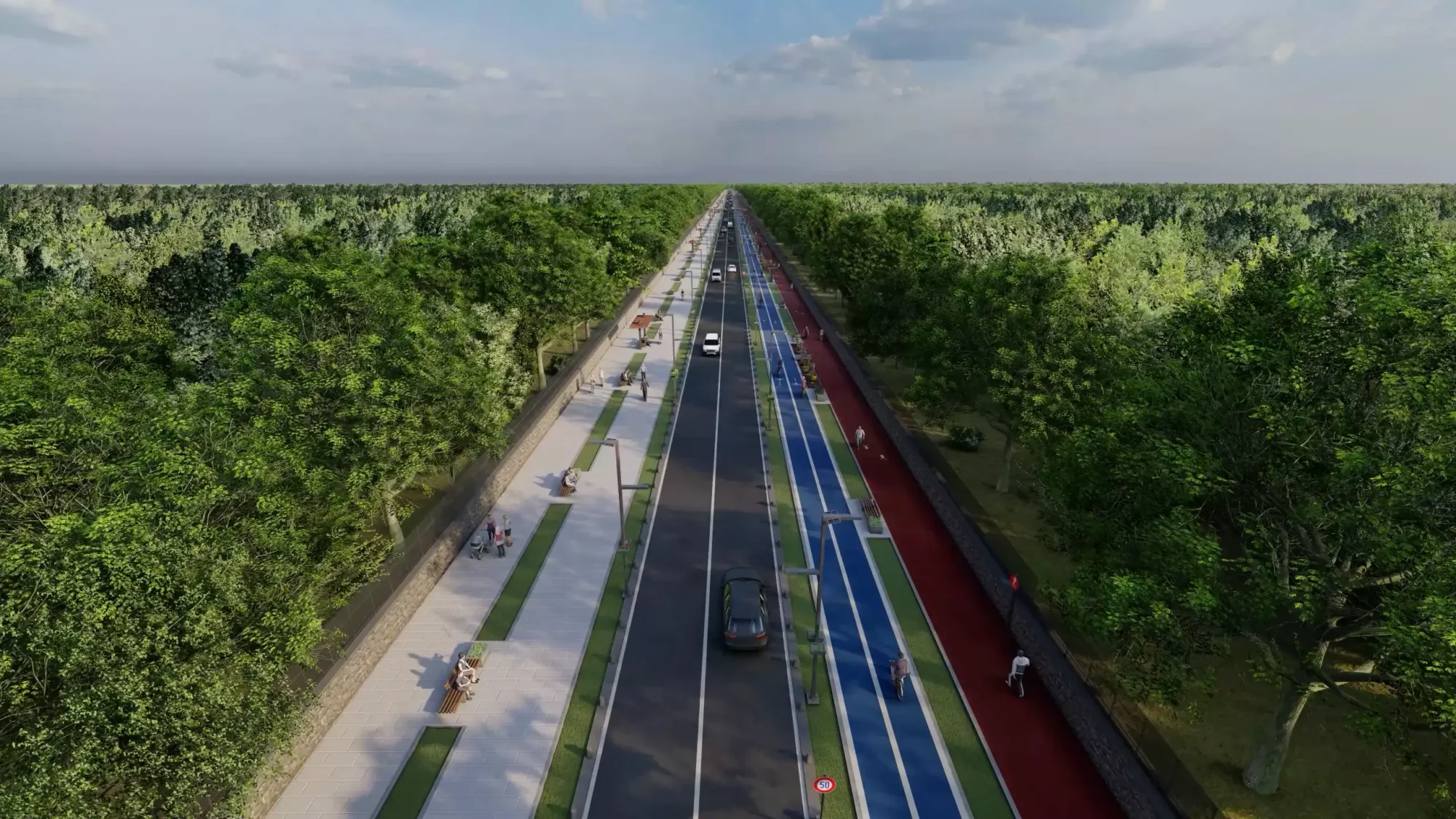 Çekmeköy’de Yeşil Yol Projesi’nde çalışmalar başladı