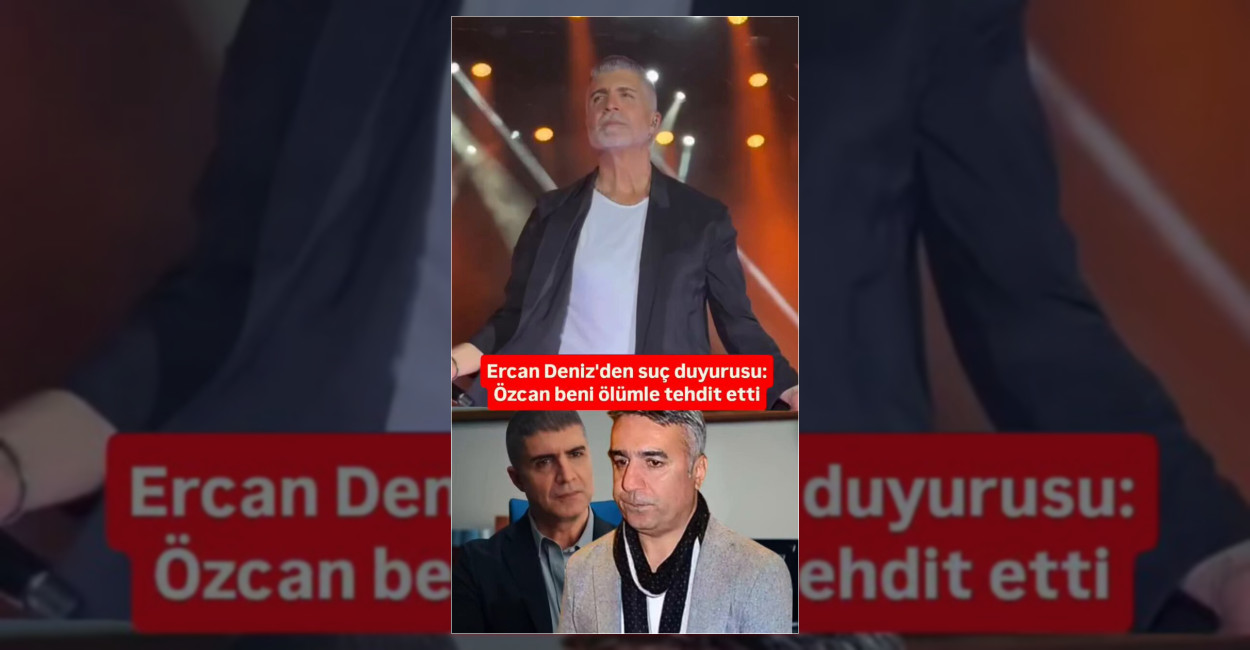 Ercan Deniz’den Özcan Deniz’e Ölüm Tehdidi Suç Duyurusu