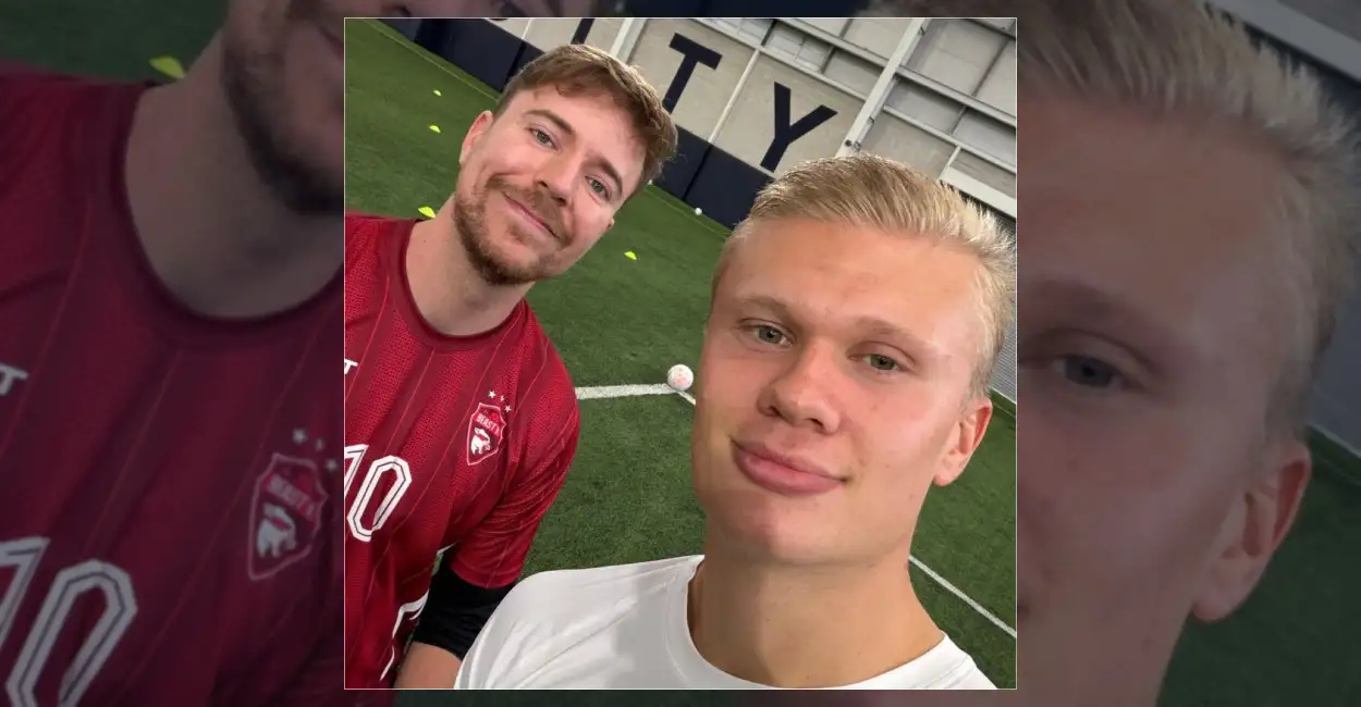 Futbol dünyasının yıldız ismi Erling Haaland, ünlü sosyal medya içerik