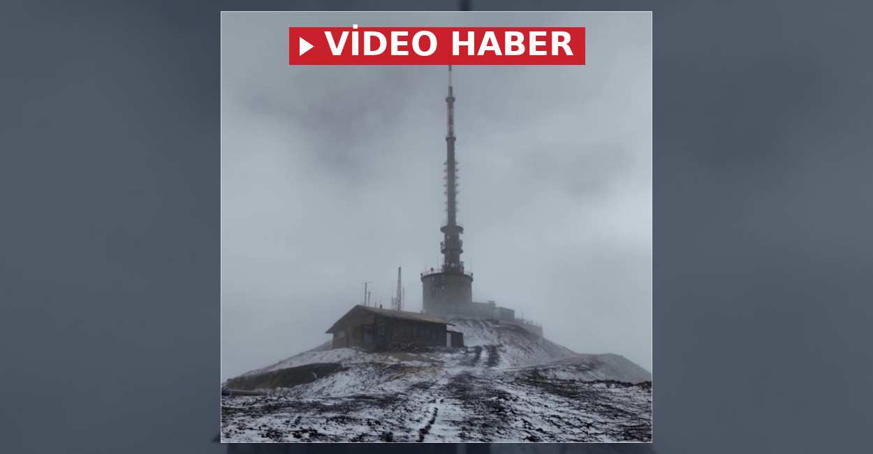 Erzurum yüksek kesimlerine mevsimin ilk karı yağdı
