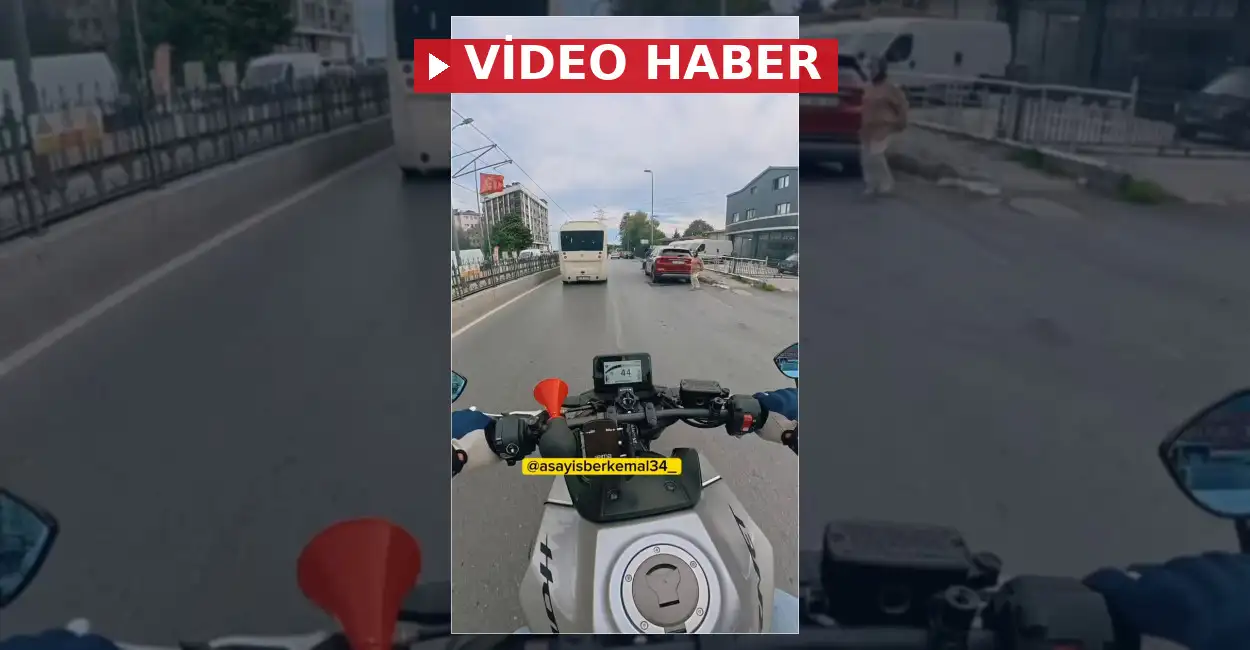 İstanbul genelinde yaşanan motosiklet kazası sonrasında güvenlik güçleri olayla ilgili