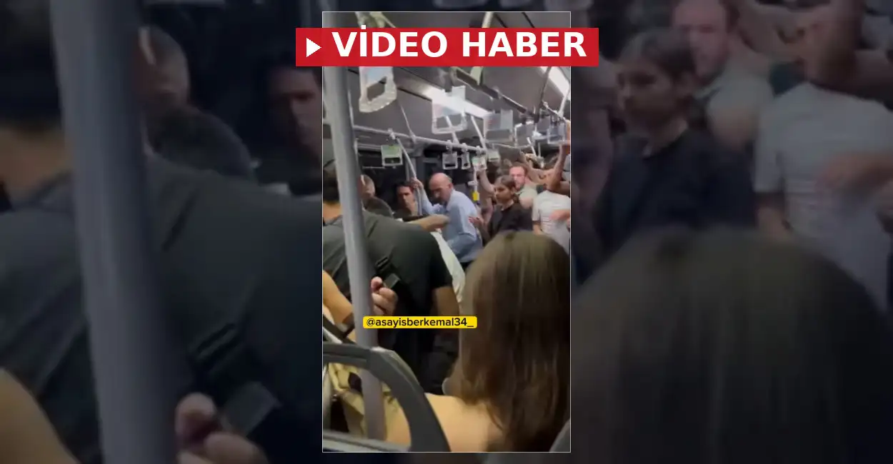 İstanbul metrobüs kavgası yolcuları ayırdı