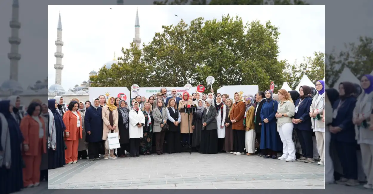 AK Parti İstanbul İl Kadın Kolları Başkanlığı tarafından Gazze’deki yetim