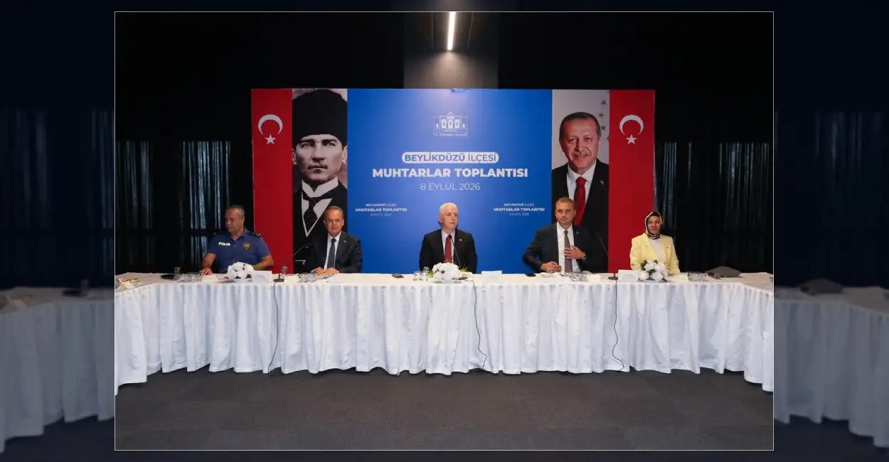 İstanbul Valisi Davut Gül Başkanlığında Beylikdüzü Muhtarlar Toplantısı Yapıldı