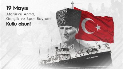 19.05.2026 tarihindeki Atatürk'ü Anma, Gençlik ve Spor Bayramı için tarih