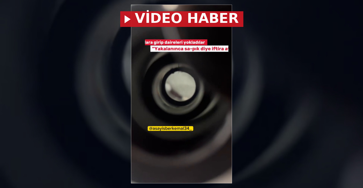 Kağıthane’de zil çalan şüphelilerden bina sakinine iftira