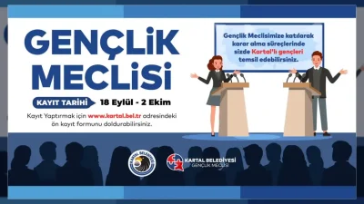 Kartal Belediyesi, gençlerin yerel yönetimde söz sahibi olması ve karar