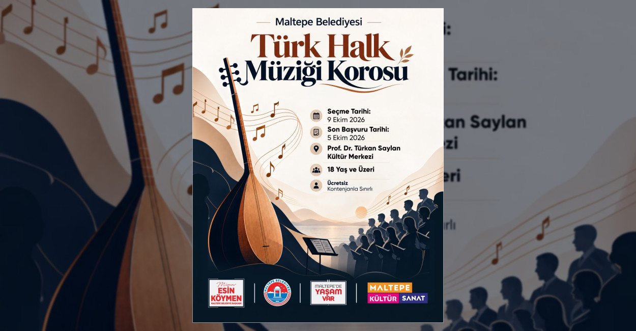 Maltepe Belediyesi Türk Halk Müziği Korosu Ses Arıyor