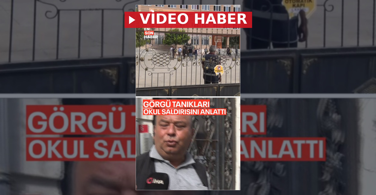 Manisa’da Okul Önünde Silahlı Saldırı Paniği Yaşandı