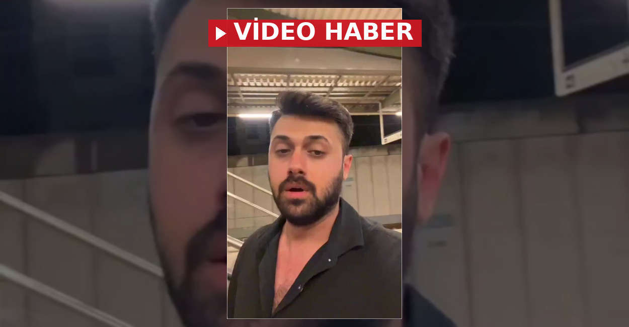 Marmaray’da Bakış Tartışması: Sevgilisi Yanındayken…