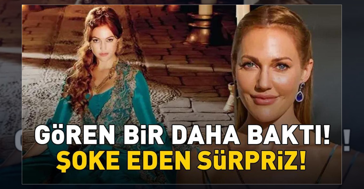 Meryem Uzerli’den sürpriz: Muhteşem Yüzyıl baskını