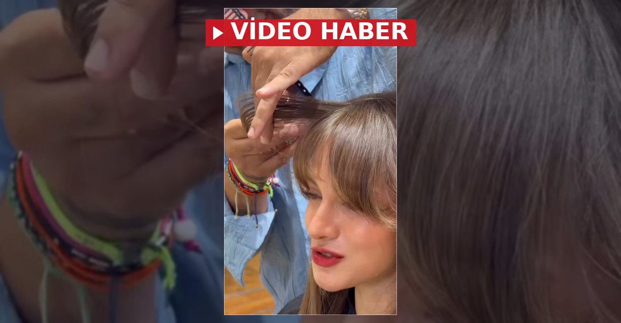 Miray Daner’in Yeni Saç Stili Kuaför Cemil İrez Paylaştı