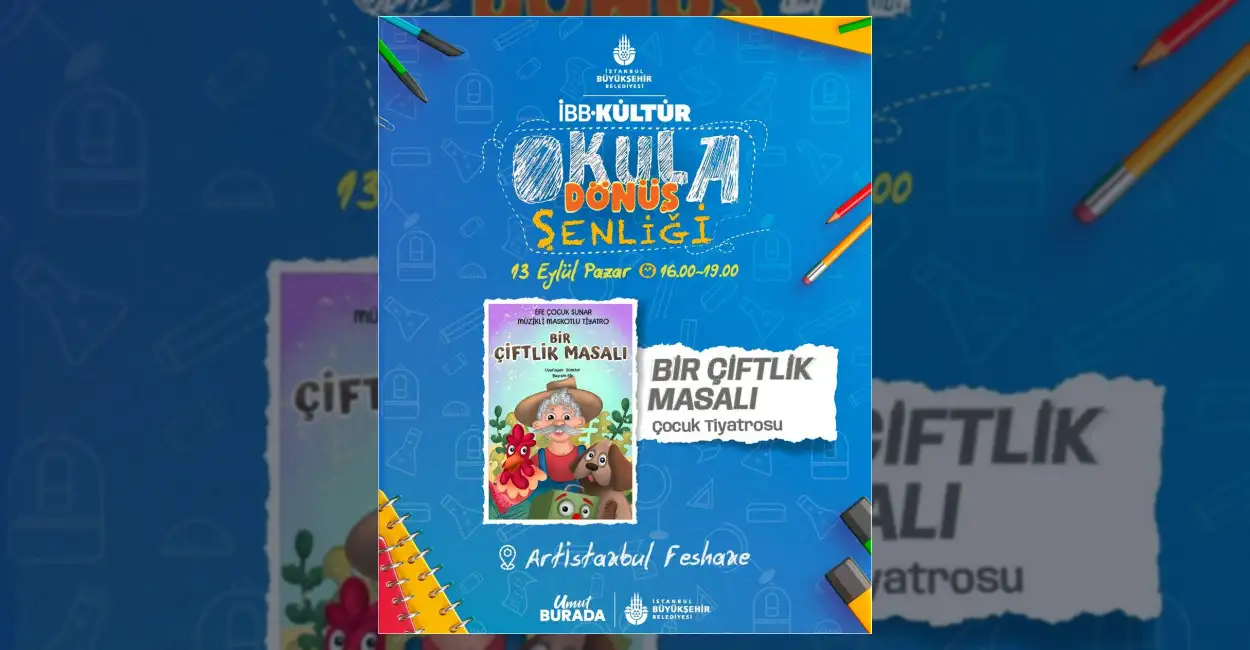 Okula Dönüş Tiyatrolarla Şenleniyor
