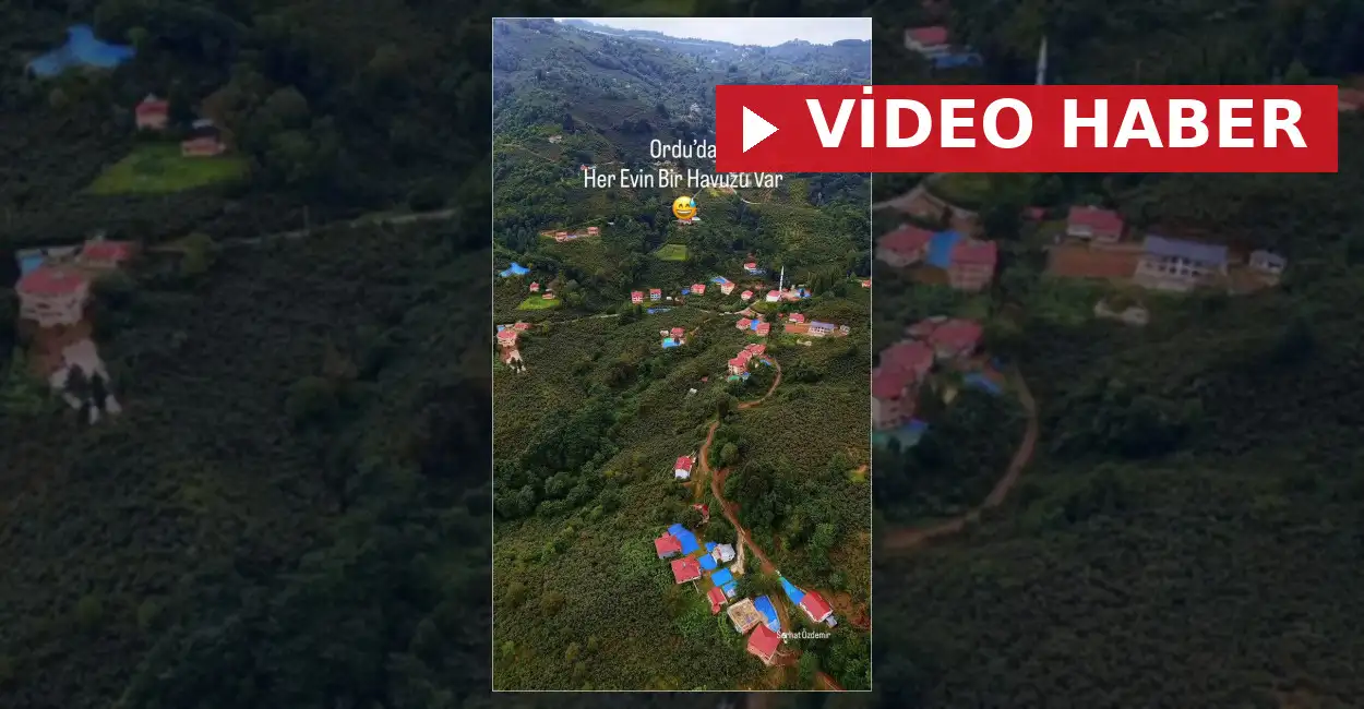 Ordu Evlerinin Ağustostaki Yüzülmeyen Havuzları Görüntülendi