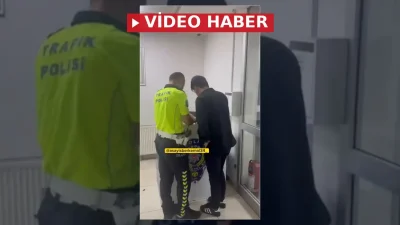 Pendik'te trafikte makas atarak tehlike yaratan ticari araç sürücüsü yakalandı.