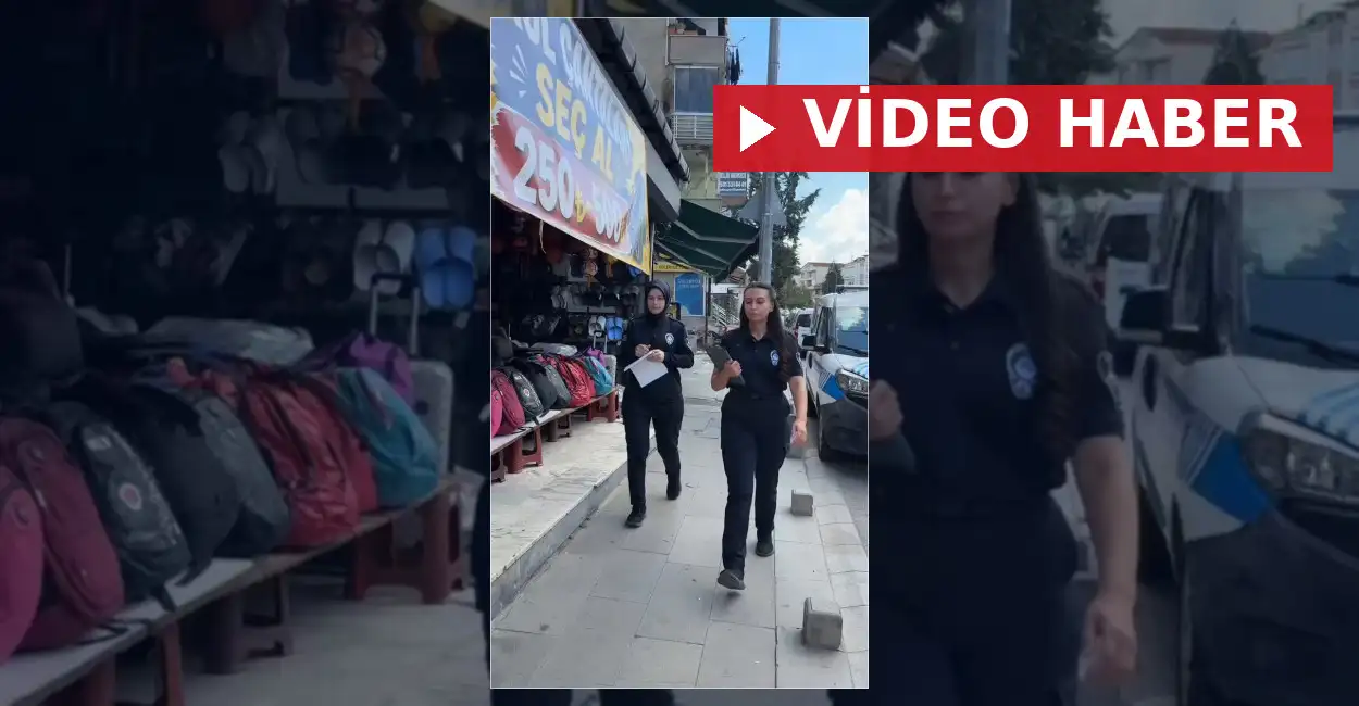 Pendik Belediyesi zabıta ekipleri, yeni eğitim öğretim yılı öncesinde ilçe