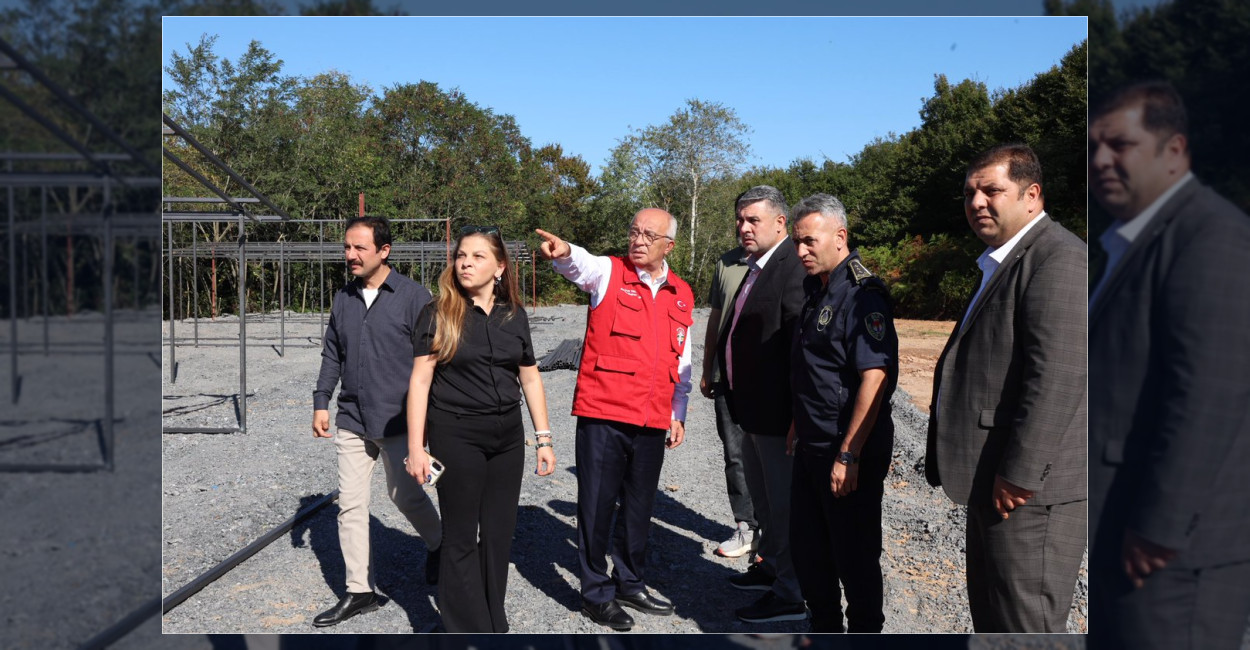 Şile Belediyesi Can Dostlar İçin Doğal Yaşam Alanı Kuruyor