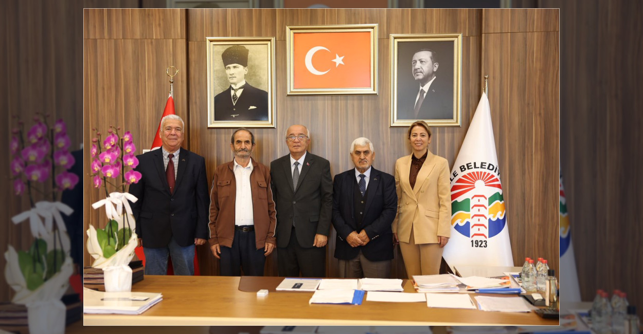 Şile Belediyesi gazileri ve ilçe müdürünü ağırladı