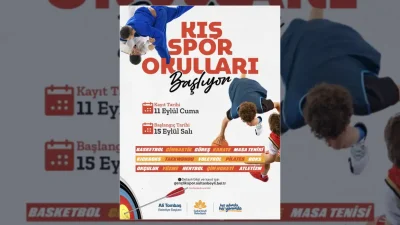 Sultanbeyli Belediyesi Kış Spor Okulları kayıtları başladı. Çocuklar ve gençler