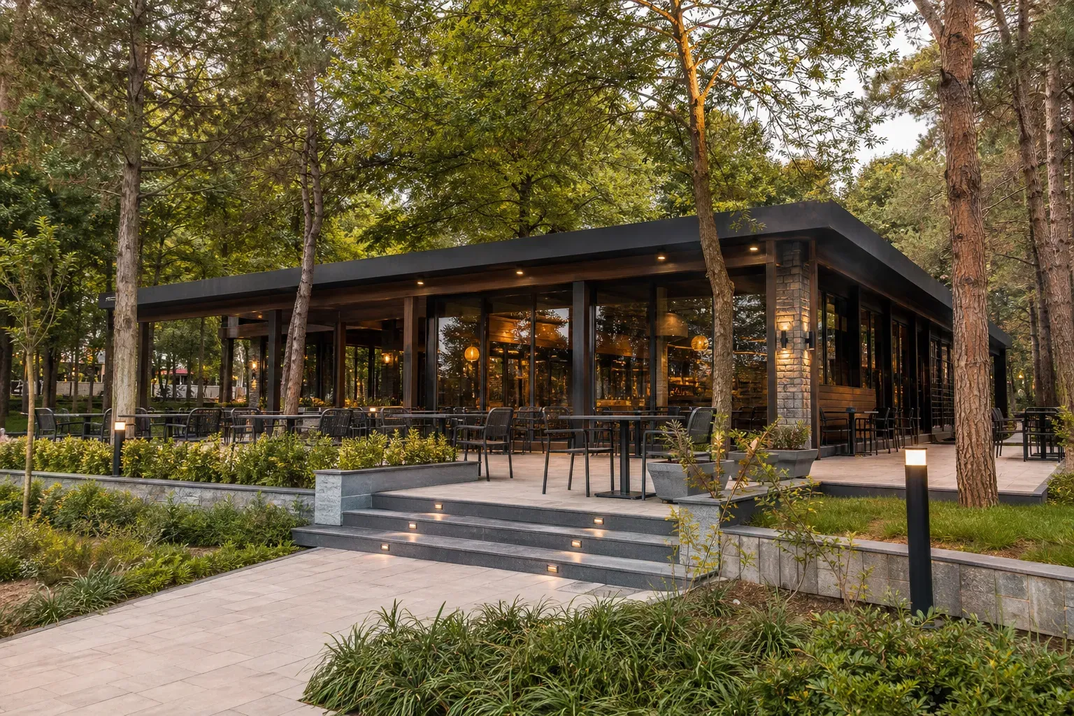 Sultanbeyli’de Fetih Korusu Restoran açıldı