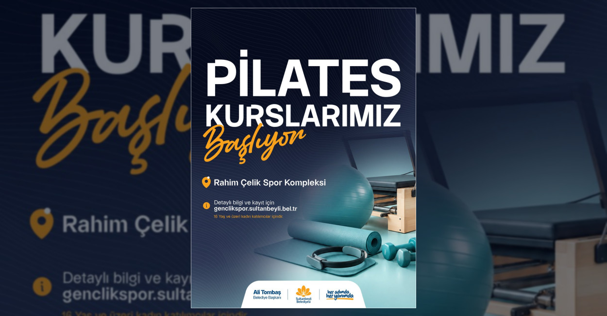 Sultanbeyli Kadın Pilates Kursu Kayıtları Başladı