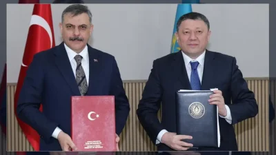 Türkistan'da bir araya gelen Türkiye ve Kazakistan içişleri bakanları, iki