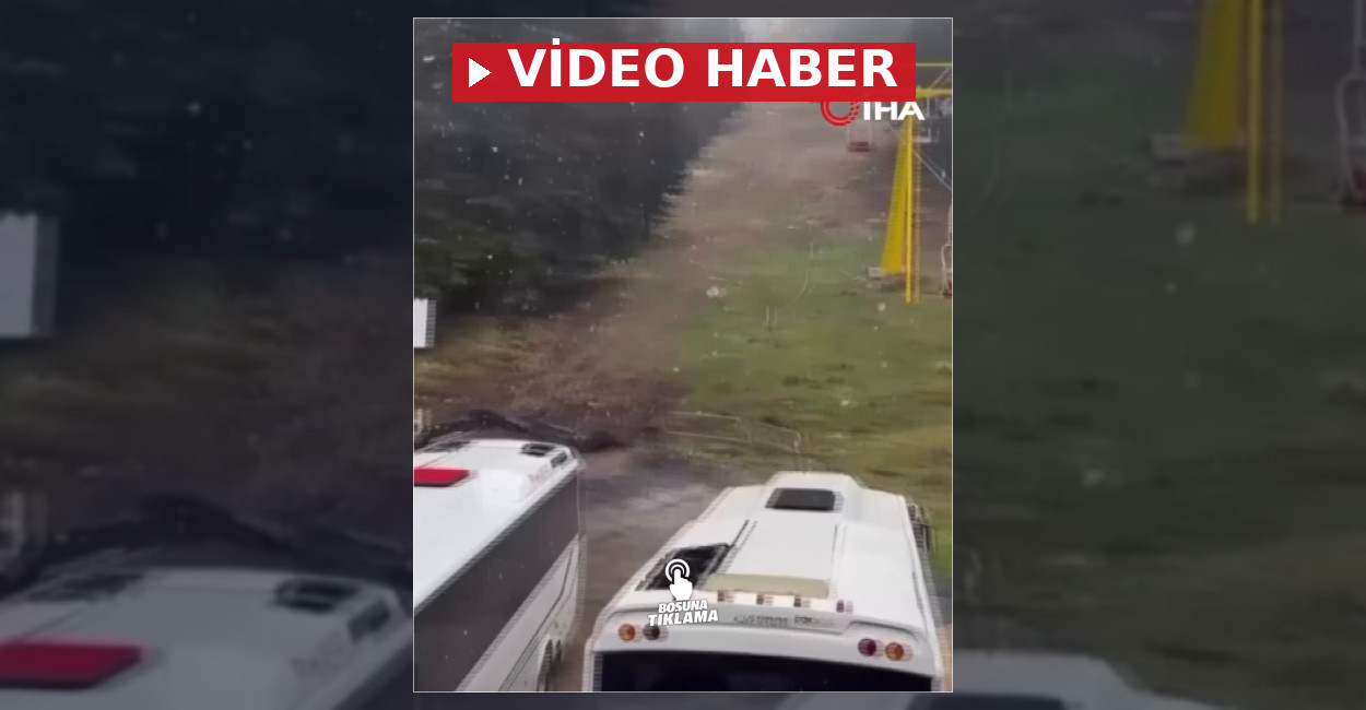 Uludağ’a Sezonun İlk Karı Yağdı: Beyaz Örtüyle Kaplandı