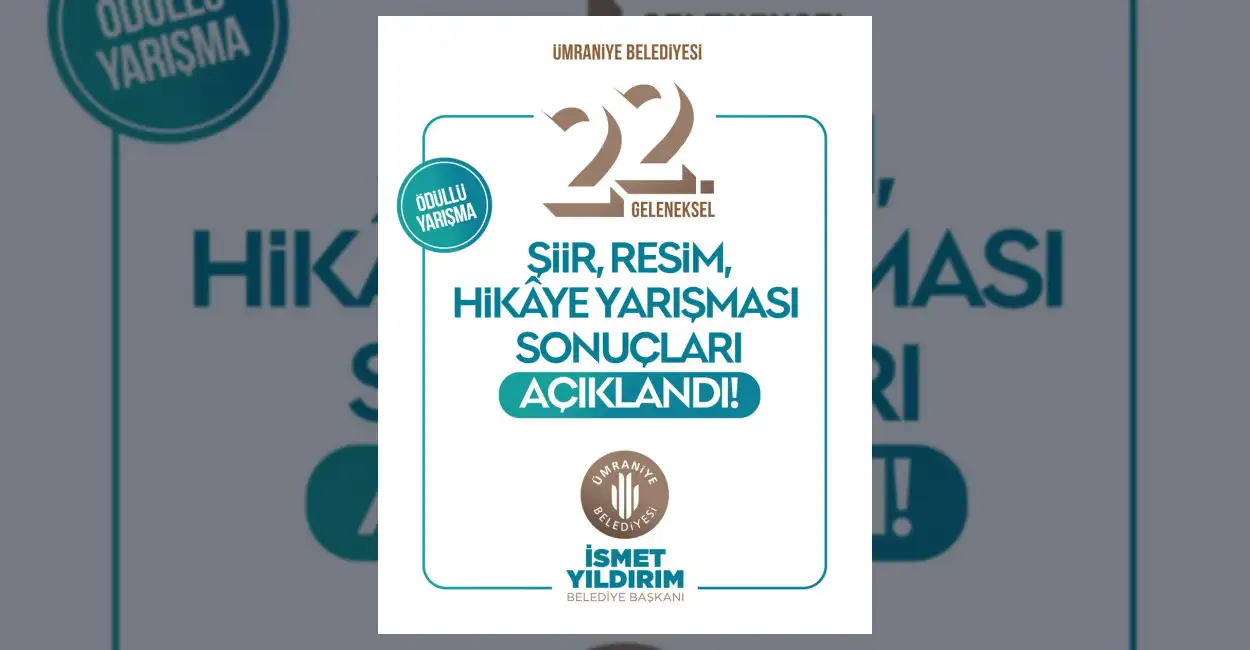 Ümraniye Belediyesi Geleneksel Yarışma Sonuçları Açıklandı