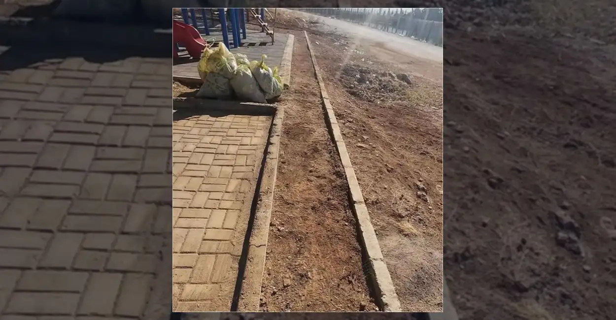 Vatandaşların kendi çabalarıyla temizlediği parkın birkaç ay sonraki değişimi sosyal