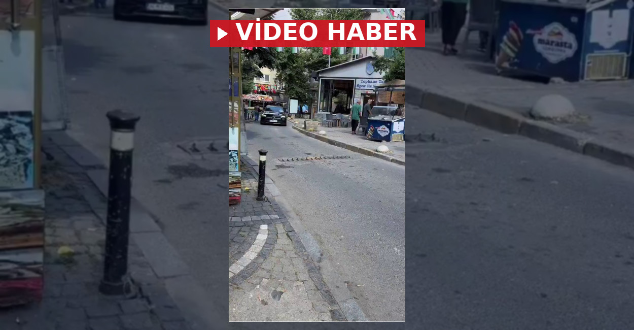 Yabancı Turistten Lastik Patlatan Engel Şaşkınlığı