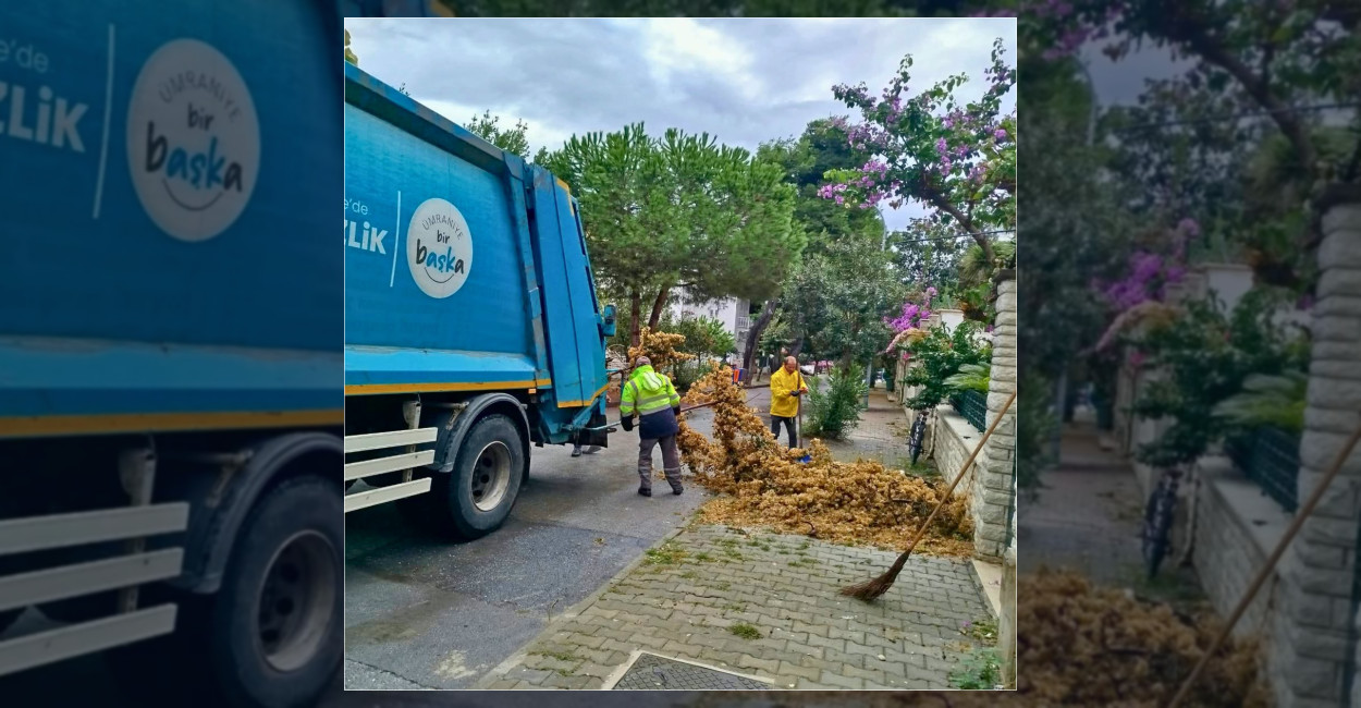 Adalar Belediyesi’nden Kınalıada’da Temizlik Mesaisi