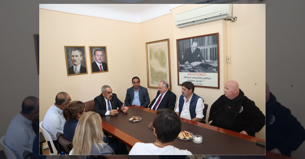 Adalar Belediyesi’ne Sendika Başkanından Ziyaret