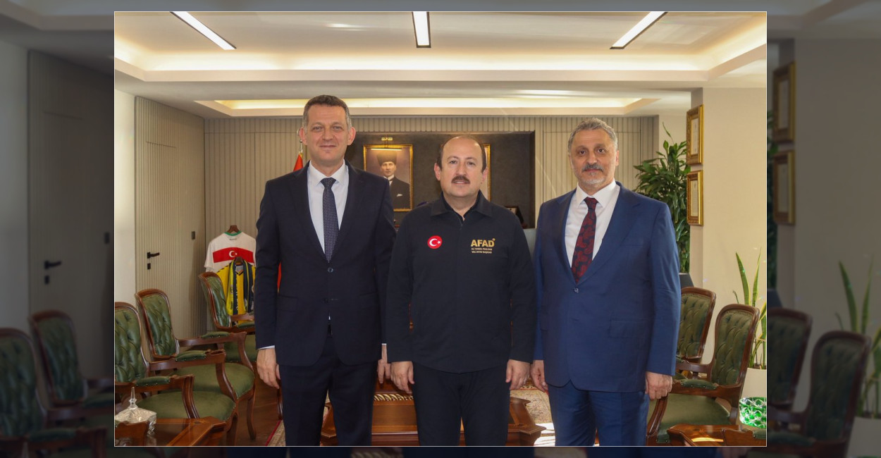 AFAD Başkanı Pehlivan’dan Beykoz Kaymakamı’na Ziyaret