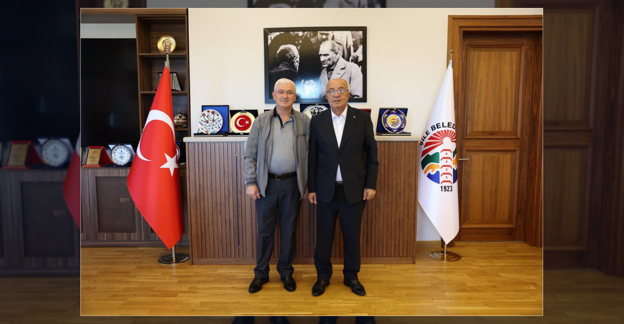 Ahmetli Muhtarı Adnan Kurt’tan Şile Belediyesi’ne Ziyaret