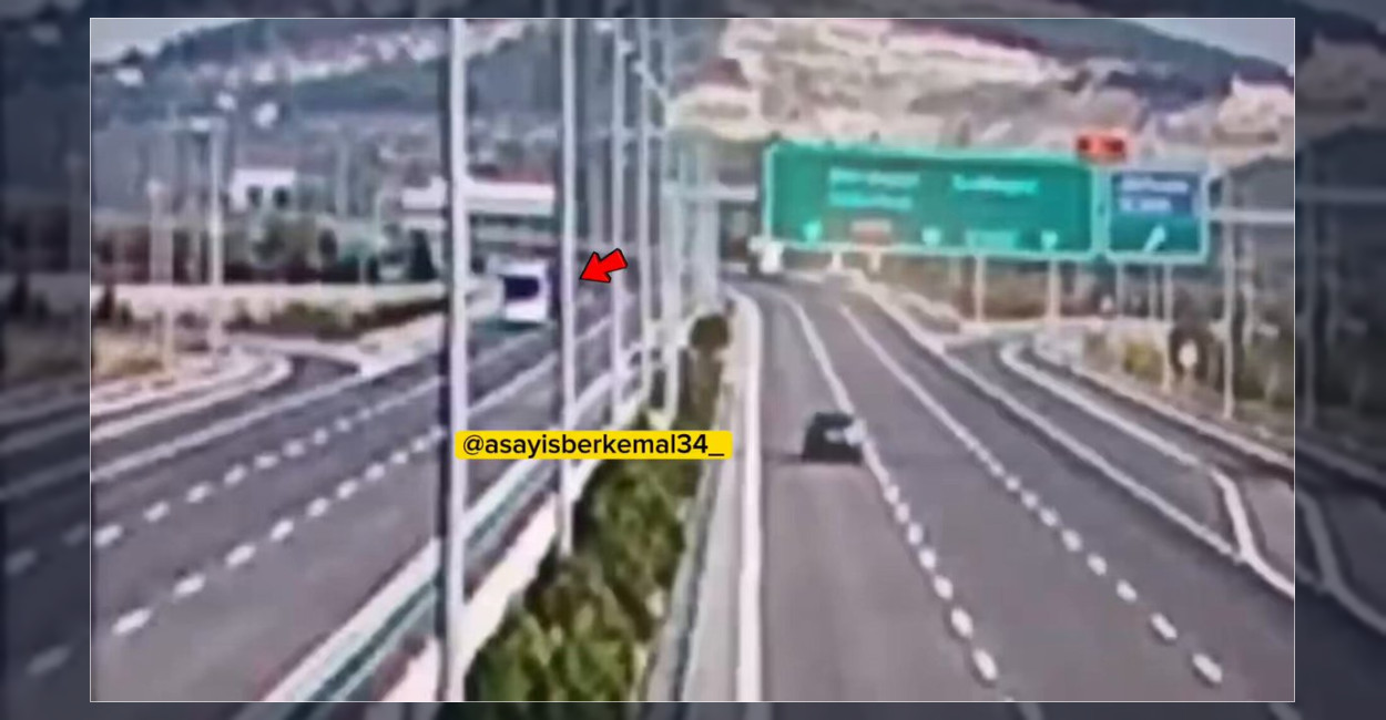 Akhisar’daki tur otobüsü kazasının güvenlik kamerası görüntüsü çıktı