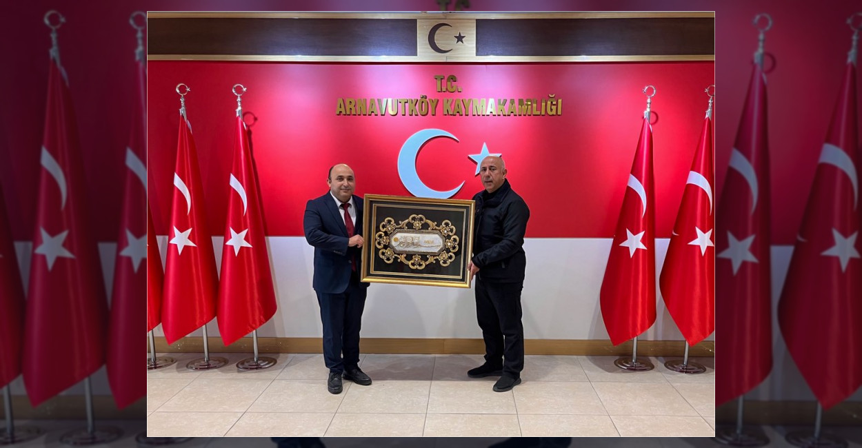 Arnavutköy Halk Eğitim’den Kaymakam’a Ziyaret