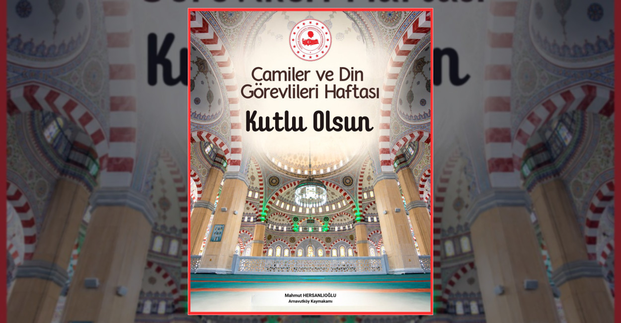 Arnavutköy Kaymakamlığı’ndan Din Görevlilerine Vurgu
