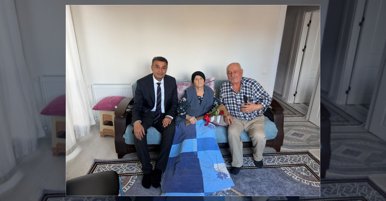 Kağıthane Kaymakamı Yüksel Kara, Yaşlılar Haftası kapsamında ilçe genelindeki ihtiyaç