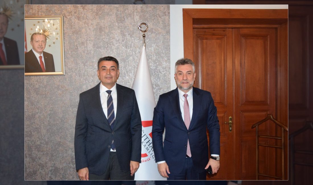 İçişleri Bakan Müşaviri İlhan Ocaklı ve beraberindeki heyet, Kağıthane Kaymakamı