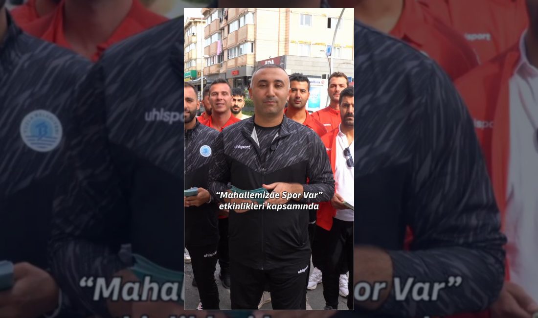 Tuzla Belediyesi tarafından hayata geçirilen Mahallemde Spor Var etkinliği ile