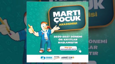 Pendik Belediyesi Martı Çocuk Akademisi'nde yeni dönem ön kayıtları başladı.